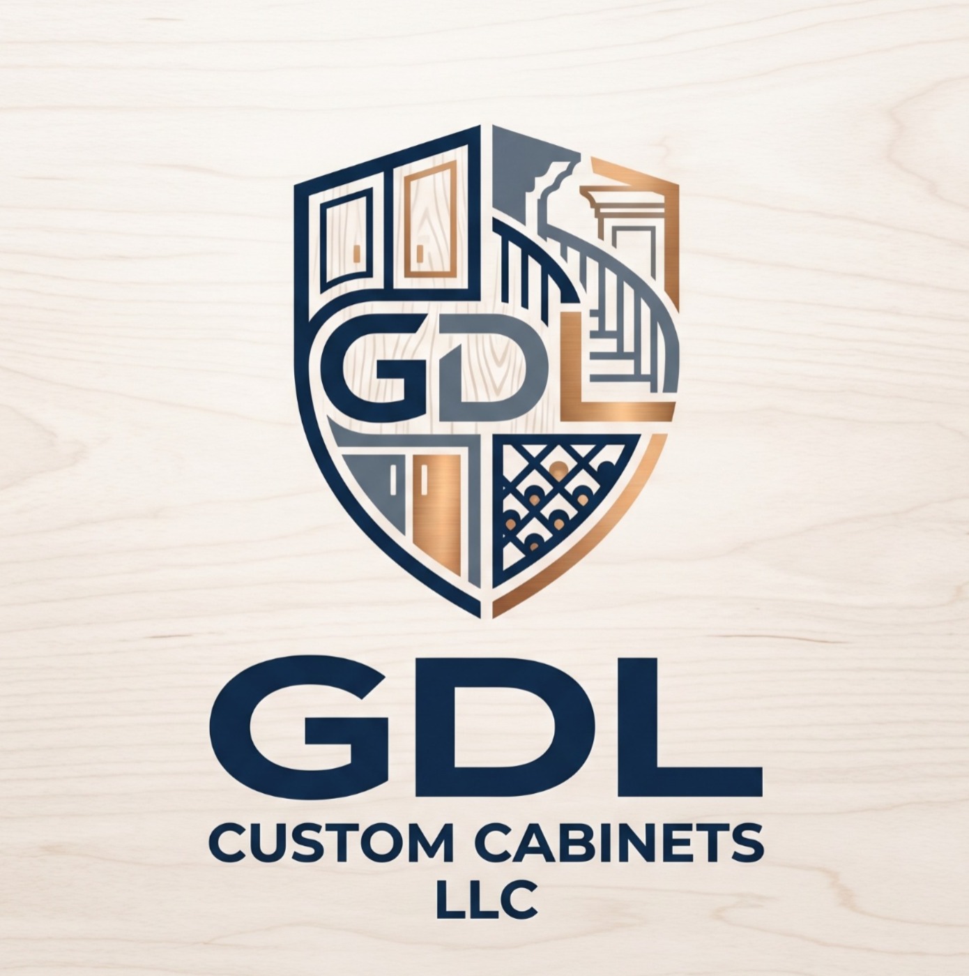 GDL Custom Cabinets Logo